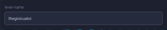 Level Name config